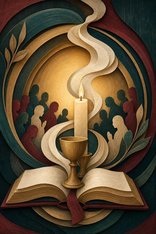 Capa de Credos na Liturgia Católica